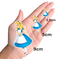 Aplique Alice no pais das maravilhas Aplique Alice no pais das maravilhas