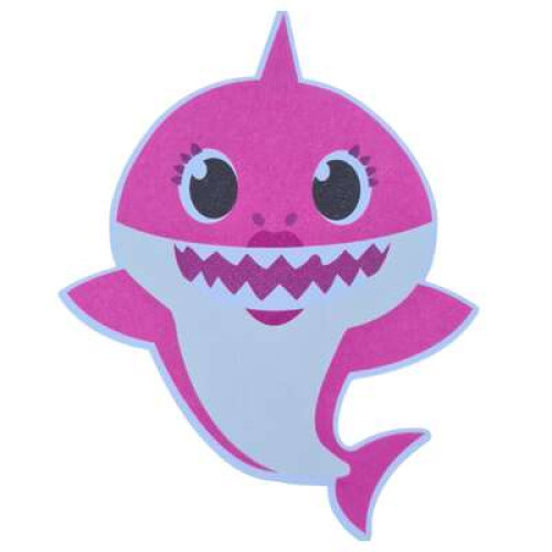 Baby shark pink.(de 1 a 10 und)