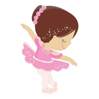 Aplique bailarina morena