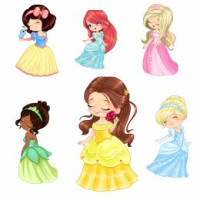 PRINCESAS CUTE