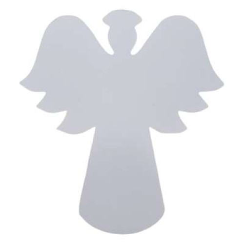 Aplique Anjo branco batizado