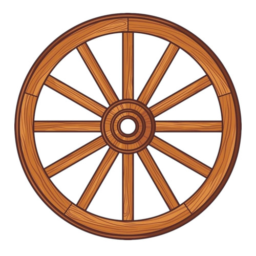 Aplique boiadeiro roda d'agua