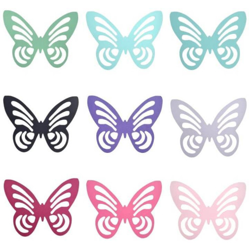 Aplique Borboleta 20cm color plus (und)
