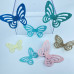 Aplique borboleta E.V.A glitter