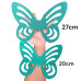 Aplique borboleta laminado