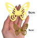 Aplique borboleta laminado