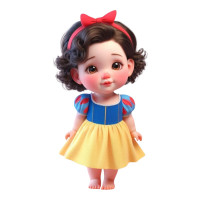 Aplique Branca de neve baby IA corpo inteiro