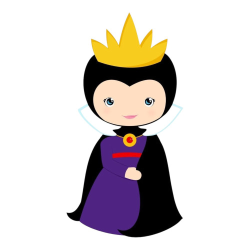 Branca de neve madrasta cute