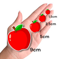 Aplique Branca de neve maçã