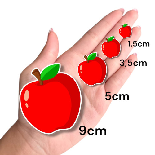 Aplique Branca de neve maçã