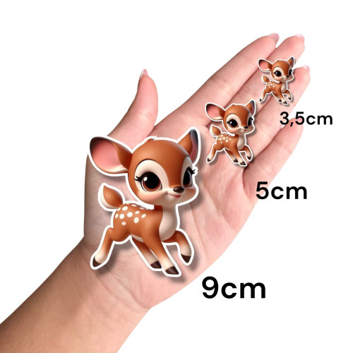 Aplique Branca de neve cervo