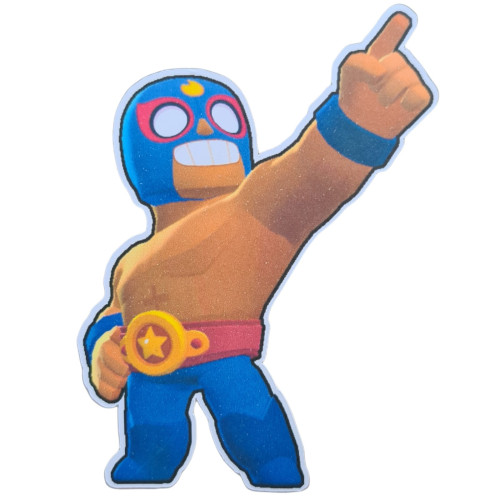 Brawl star el primo.(de 1 a 10 und)