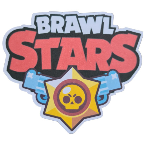 Brawl star logo.(de 1 a 10 und)