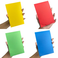 Capa para convite color lisa 14,5 x 9,5 10un