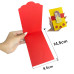 Capa para convite color texturizada 15x 9,5