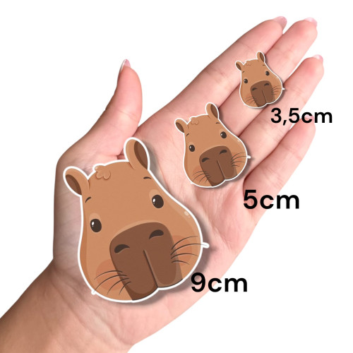 Aplique Capivara cabeça