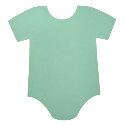 Cha de Bebe Body verde bebe.(1 a 10 un)