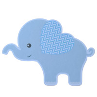 Cha de bebe elefante azul.(de 1 a 10 und)
