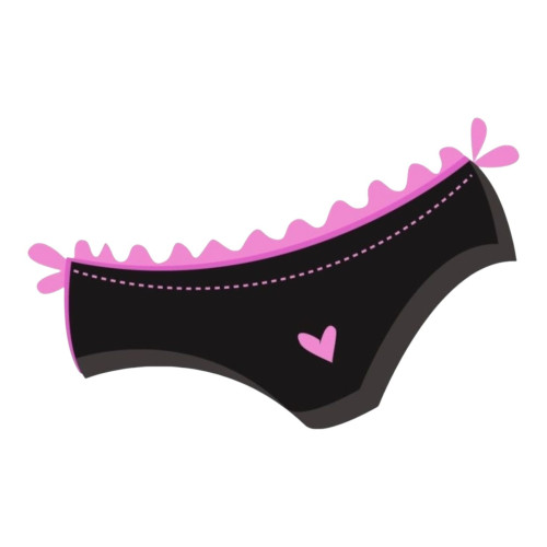 Aplique chá de lingerie calcinha