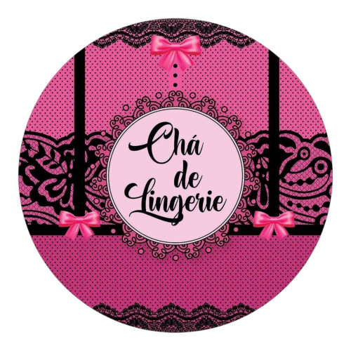 Aplique chá de lingerie rotulo