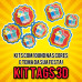 Kit Pegue e Monte Tag 3D 