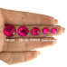Chaton redondo sextavado 14mm  (10un)