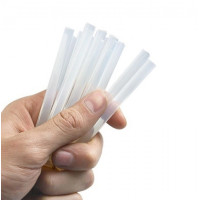 Bastão de Cola Quente fina 7,2mm x 300mm ( 3un )