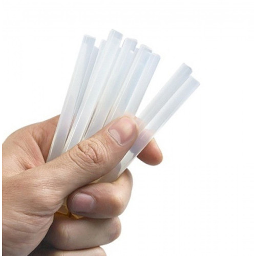 Bastão de Cola Quente fina 7,2mm x 300mm ( 3un )