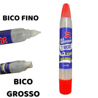 Cola de silicone 2 bicos 40g