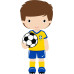 Copa do mundo Menino.(1 a 10 un)