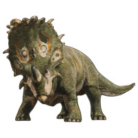 Aplique Dinossauro feroz Triceratops