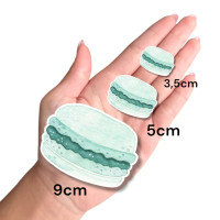 Aplique doceria macaron verde