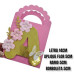 Aplique flor 2 camadas 5cm (10und)