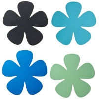 Aplique Petala 5cm color plus (10und)