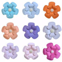 Aplique flor 2 camadas 5cm (10und)