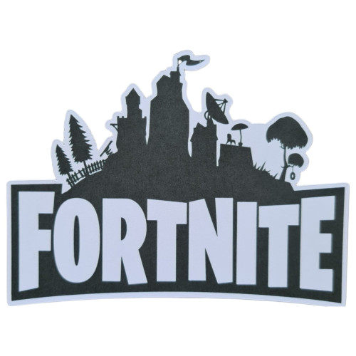 Fortnite logo.(de 1 a 10 und)