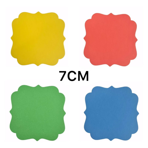FRAME color 7cm 10un