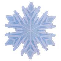 Aplique frozen (floco de neve azul)