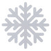 Floco de neve frozen recorte.(de 1 a 20 und)