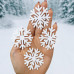 Floco de neve frozen recorte.(de 1 a 20 und)