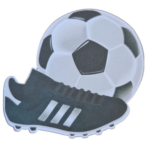 Aplique futebol (bola com chuteira)