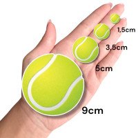 Aplique esportes bola de tenis
