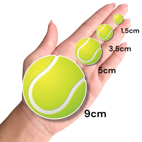 Aplique esportes bola de tenis