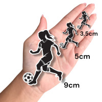 Aplique futebol jogadora