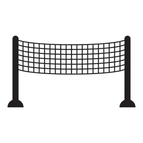 Aplique volei rede