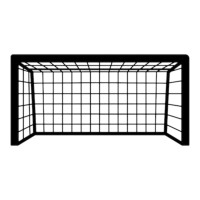 Aplique futebol trave gol