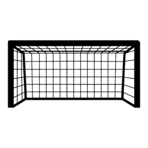 Aplique futebol trave gol