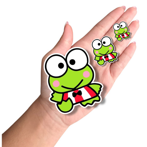 Aplique Hello Kitty Keroppi