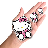 Aplique Hello Kitty rosa 