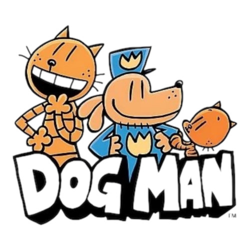 Aplique homem cão personagens juntos